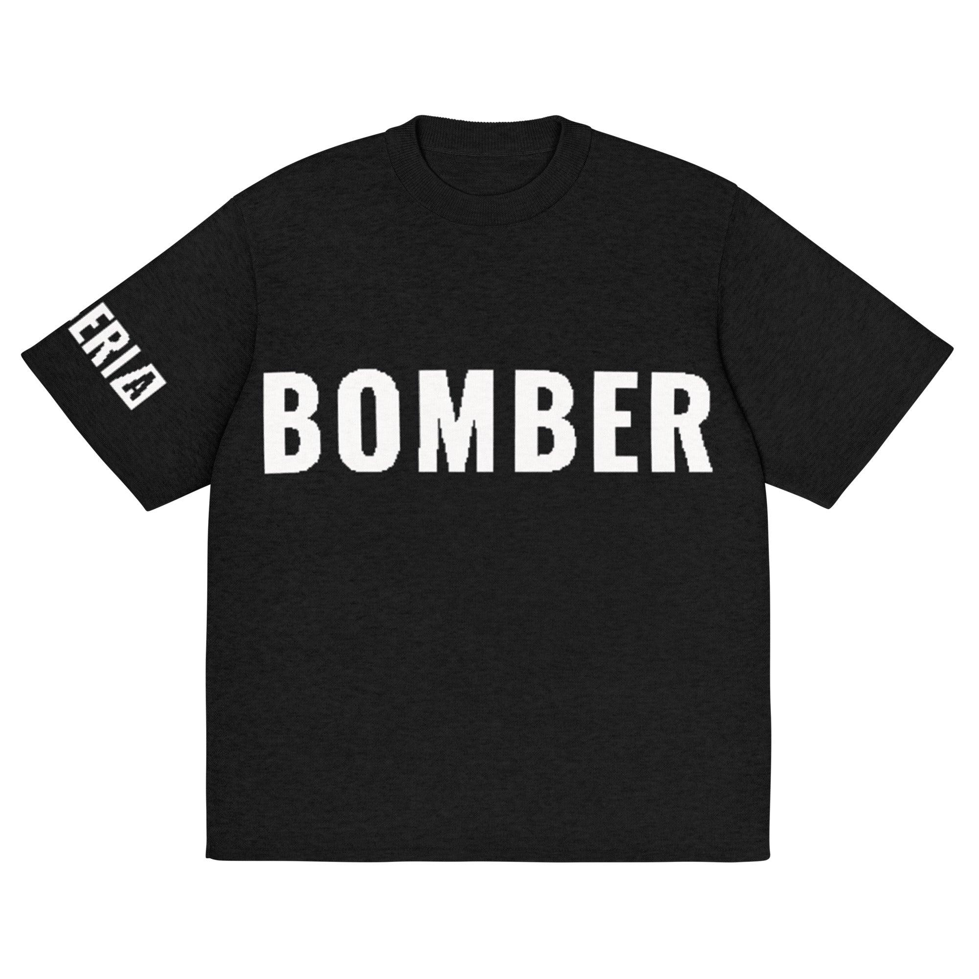 T-shirt BOMBERIA “Bomber” in maglia