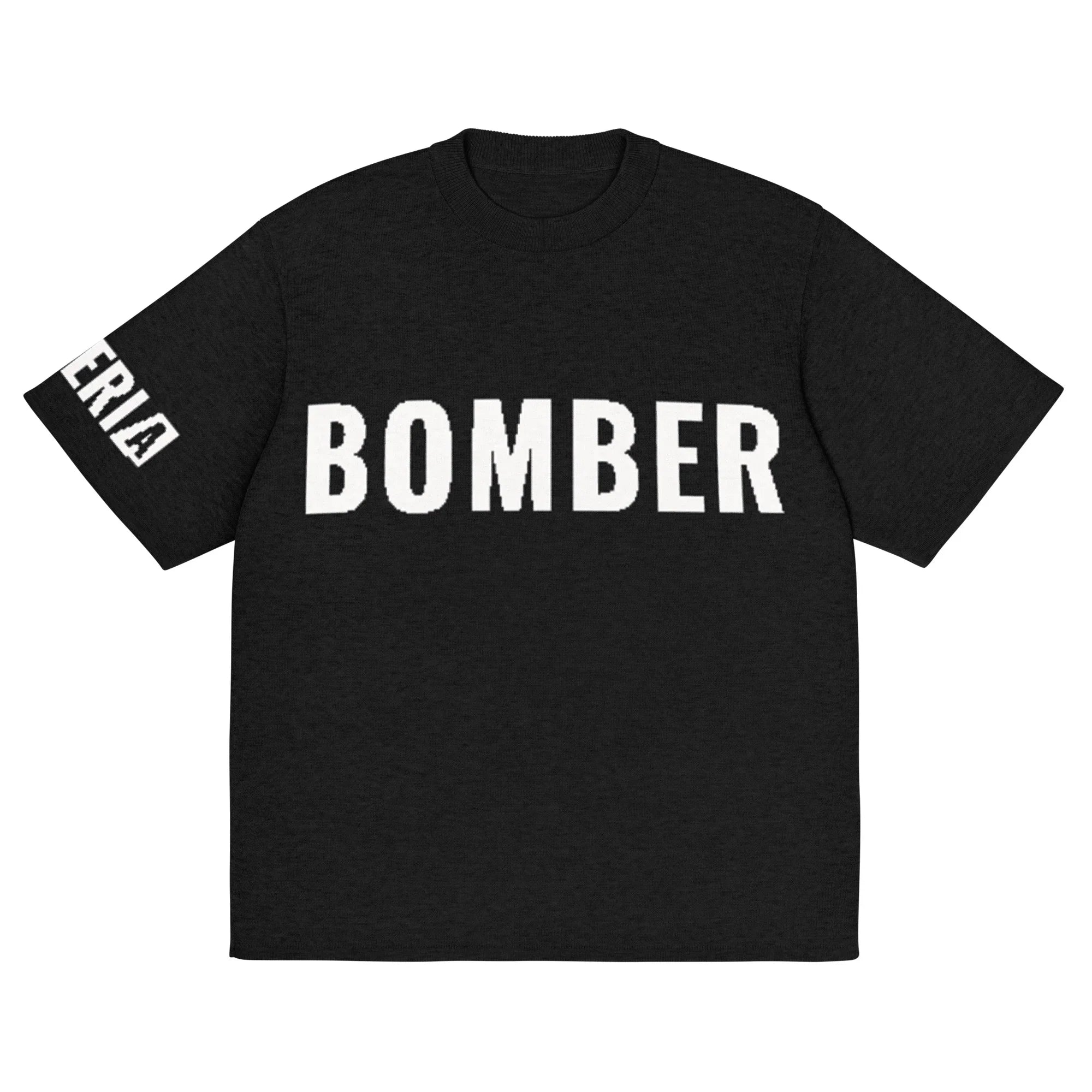 T-shirt BOMBERIA “Bomber” in maglia